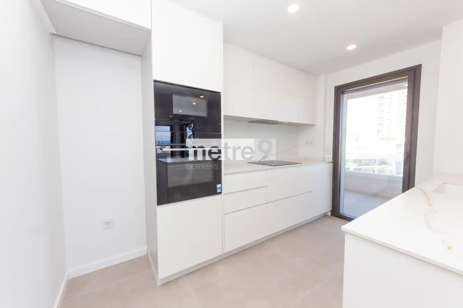 Cocina de Piso de alquiler en Mataró con Aire acondicionado, Calefacción y Terraza