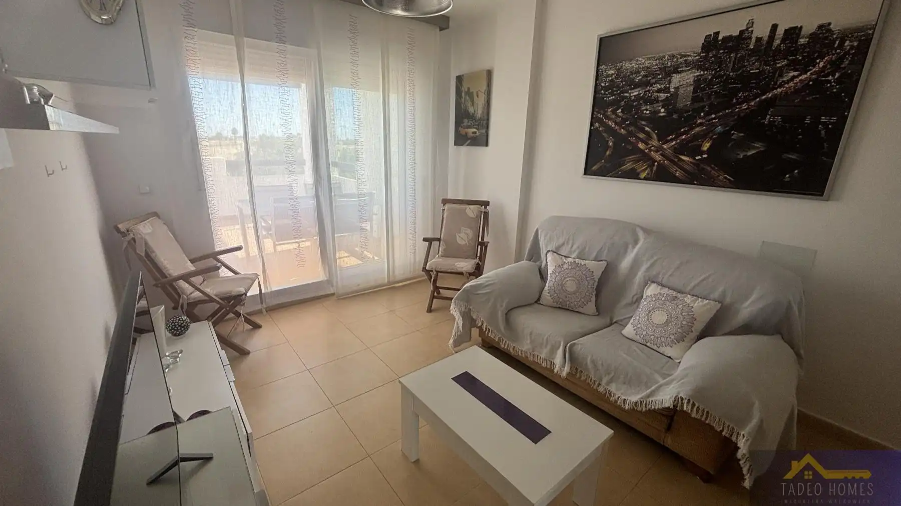 Wohnzimmer von Wohnungen zum Verkauf in Torre-Pacheco mit Klimaanlage, Heizung und Terrasse