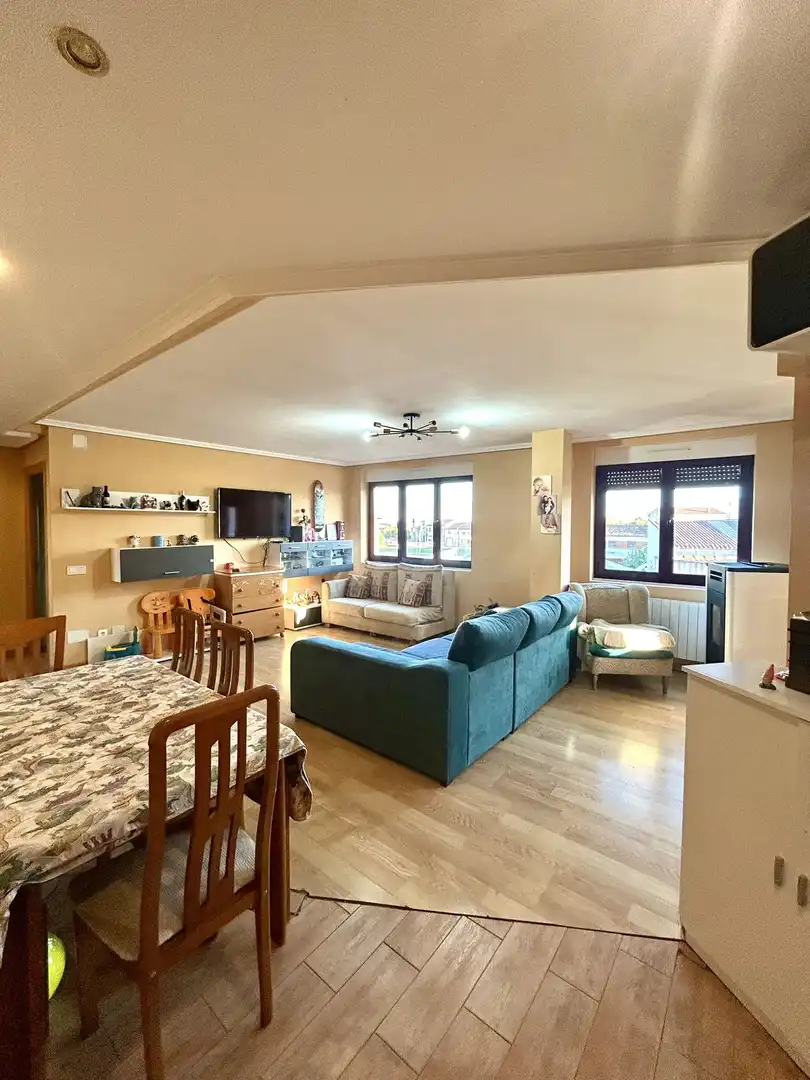 Living room of Flat for sale in Villamañán, León