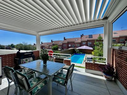 Terrace of House or chalet for sale in Rivas-Vaciamadrid  with Air Conditioner, Terrace and Swimming Pool