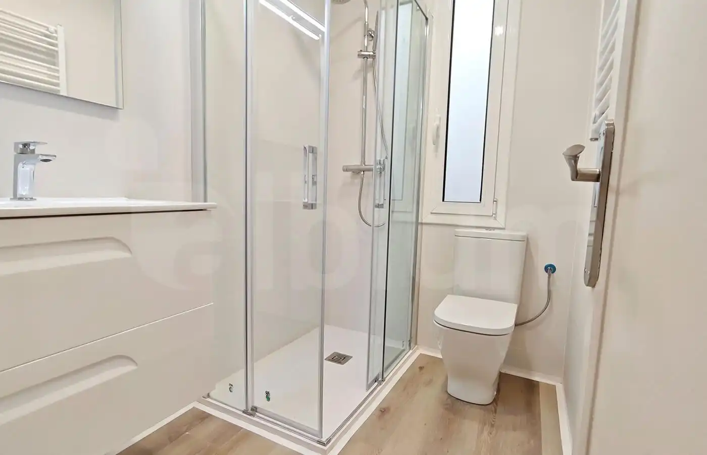 Bathroom of Flat for rent in Gualba  with Heating, Terrace and Furnished