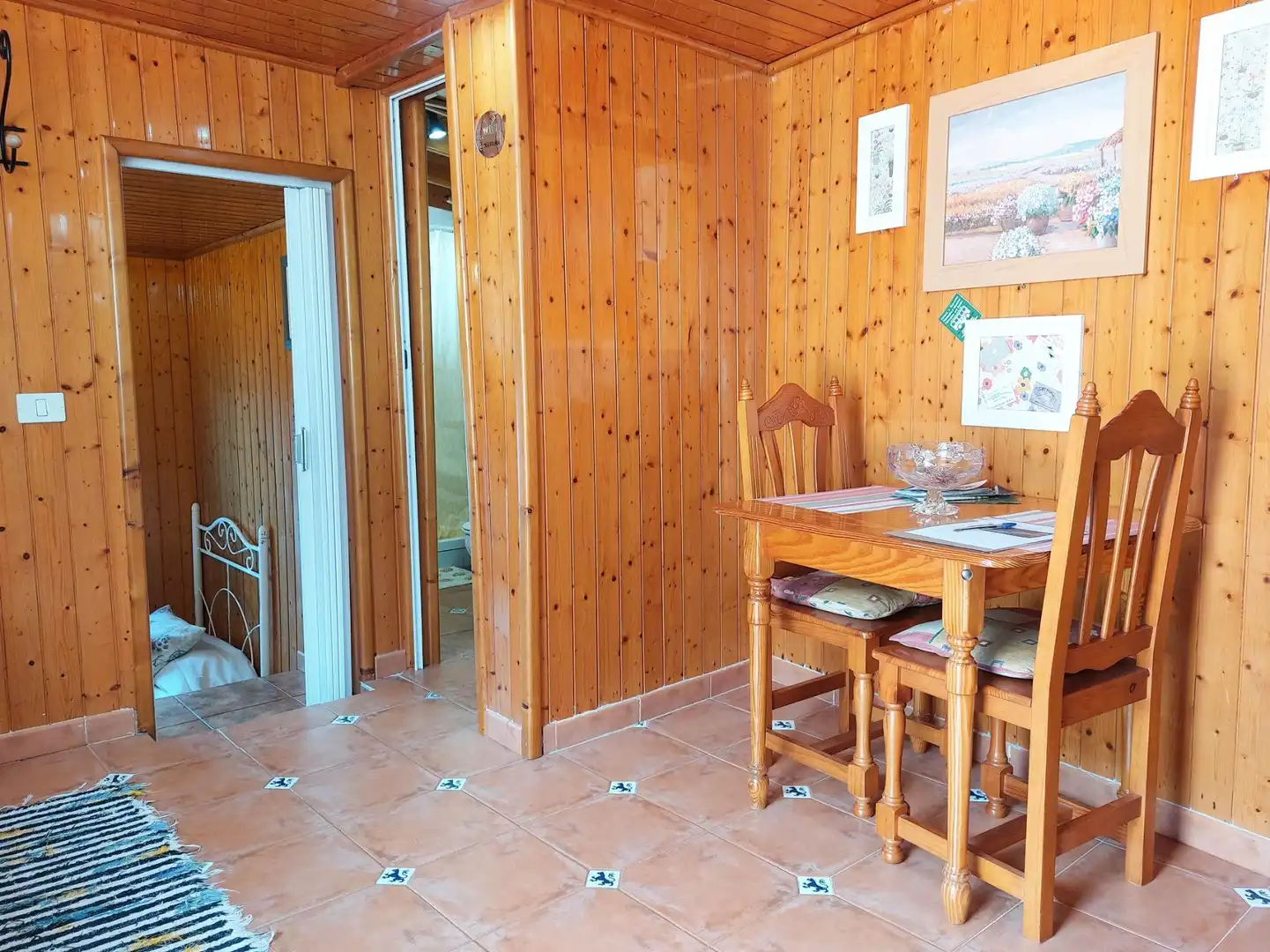 Finca rústica en venta en Hermigua con Jardín privado, Terraza y Amueblado
