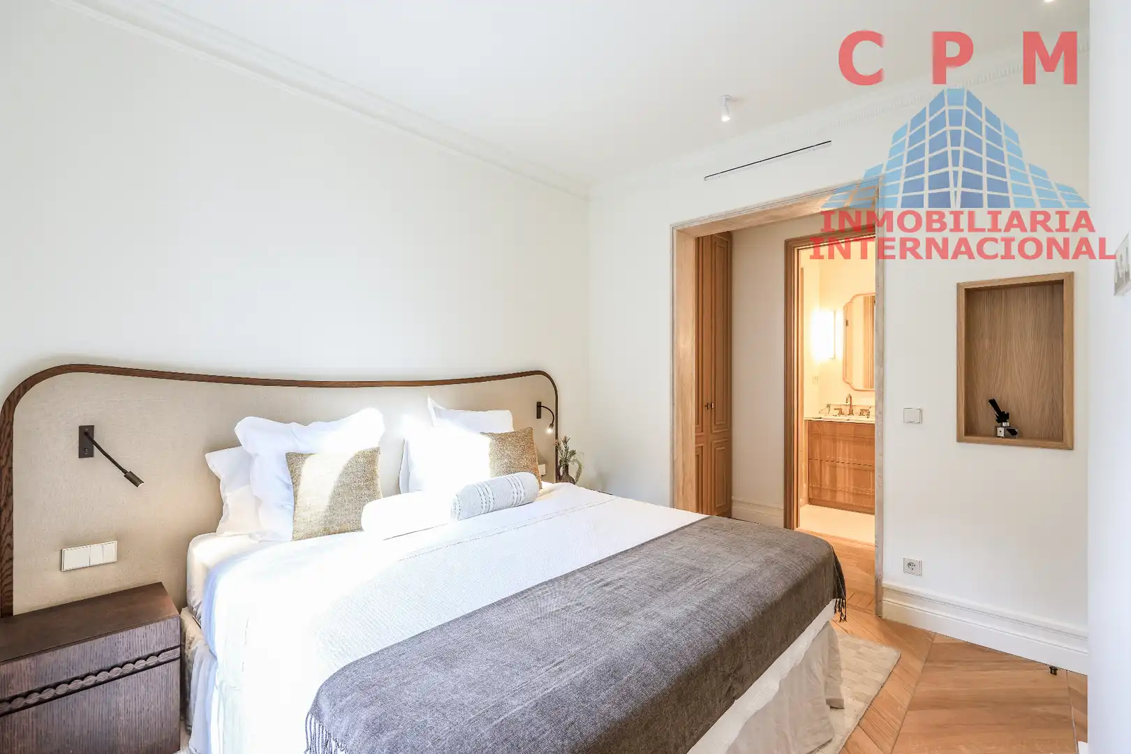 Bedroom of Flat for sale in Barrio de Salamanca