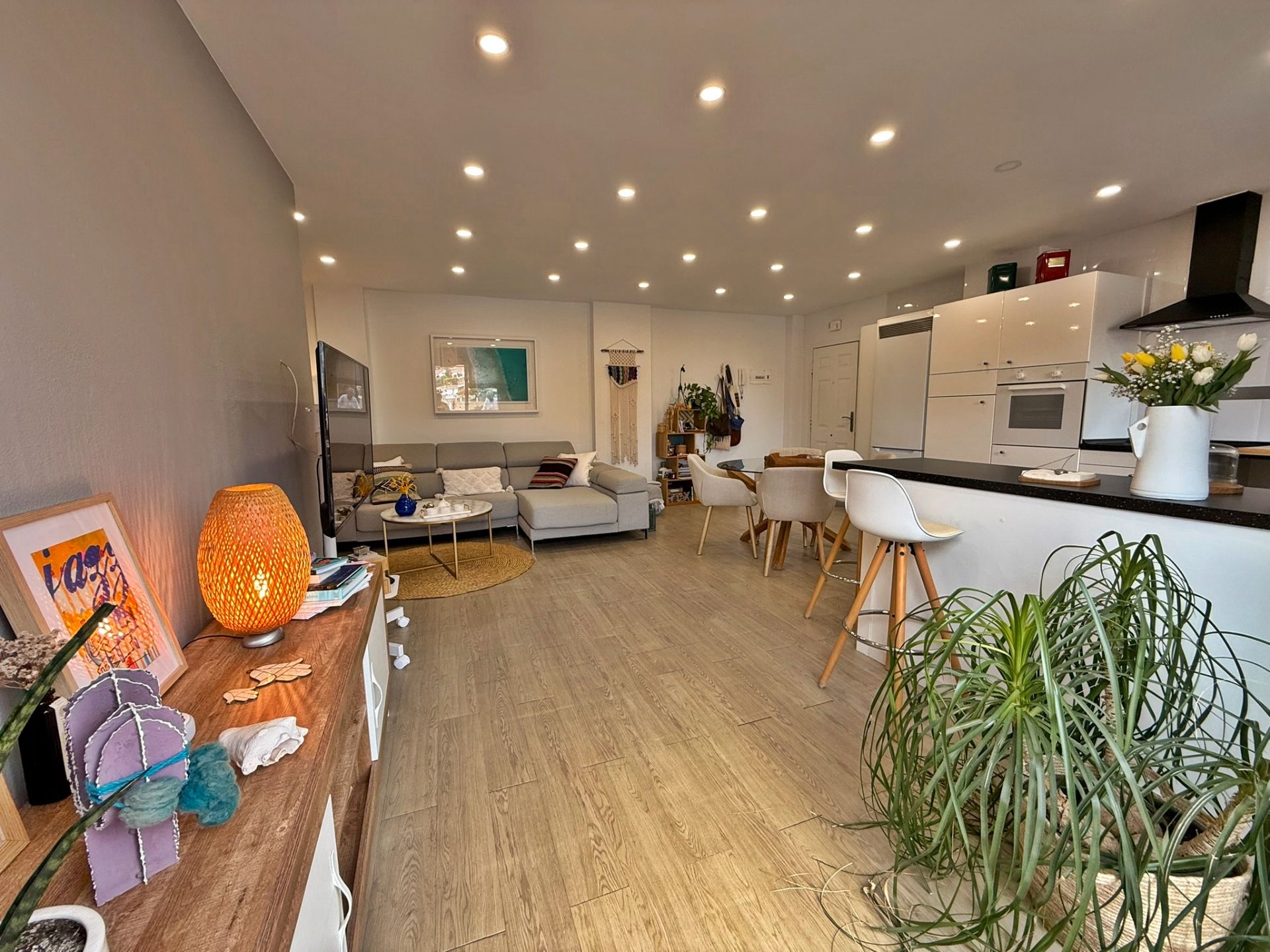 Living room of Attic for sale in Fuengirola  with Air Conditioner, Terrace and Oven