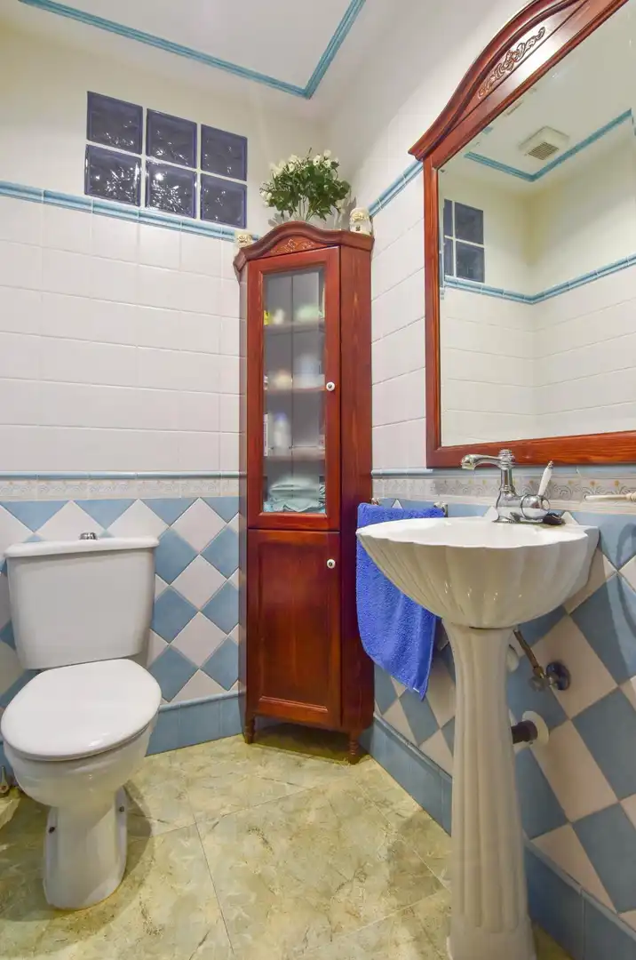 Baño de Casa o chalet en venta en Canals con Aire acondicionado, Calefacción y Terraza