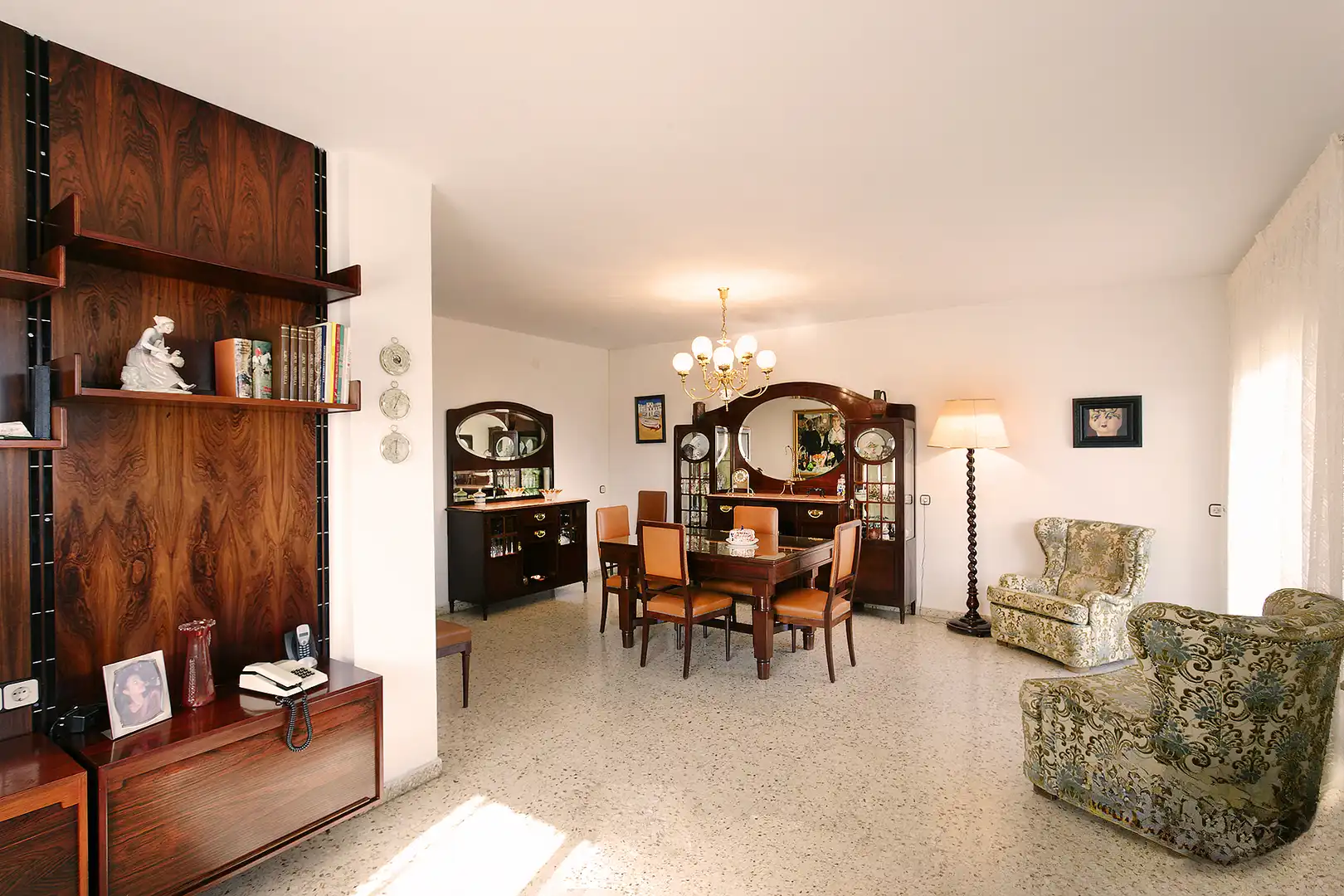 Dining room of Houses for sale in Palacios del Sil  with Furnished