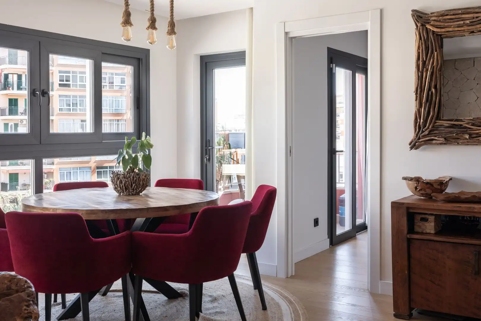 Esszimmer von Wohnungen zum Verkauf in  Palma de Mallorca mit Balkon