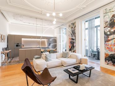 Wohnung mit Pool zur Miete in Carrer d'Ausiàs Marc