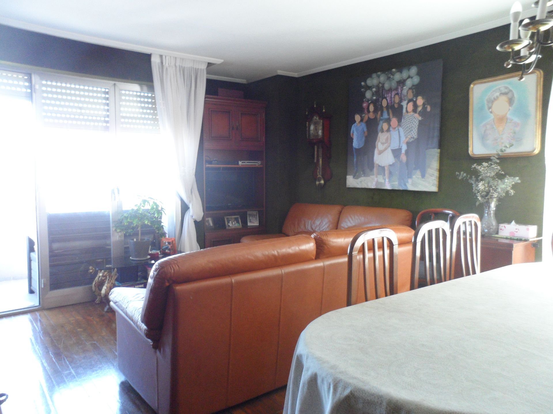 Living room of Flat for sale in Santander  with Heating, Parquet flooring and Terrace