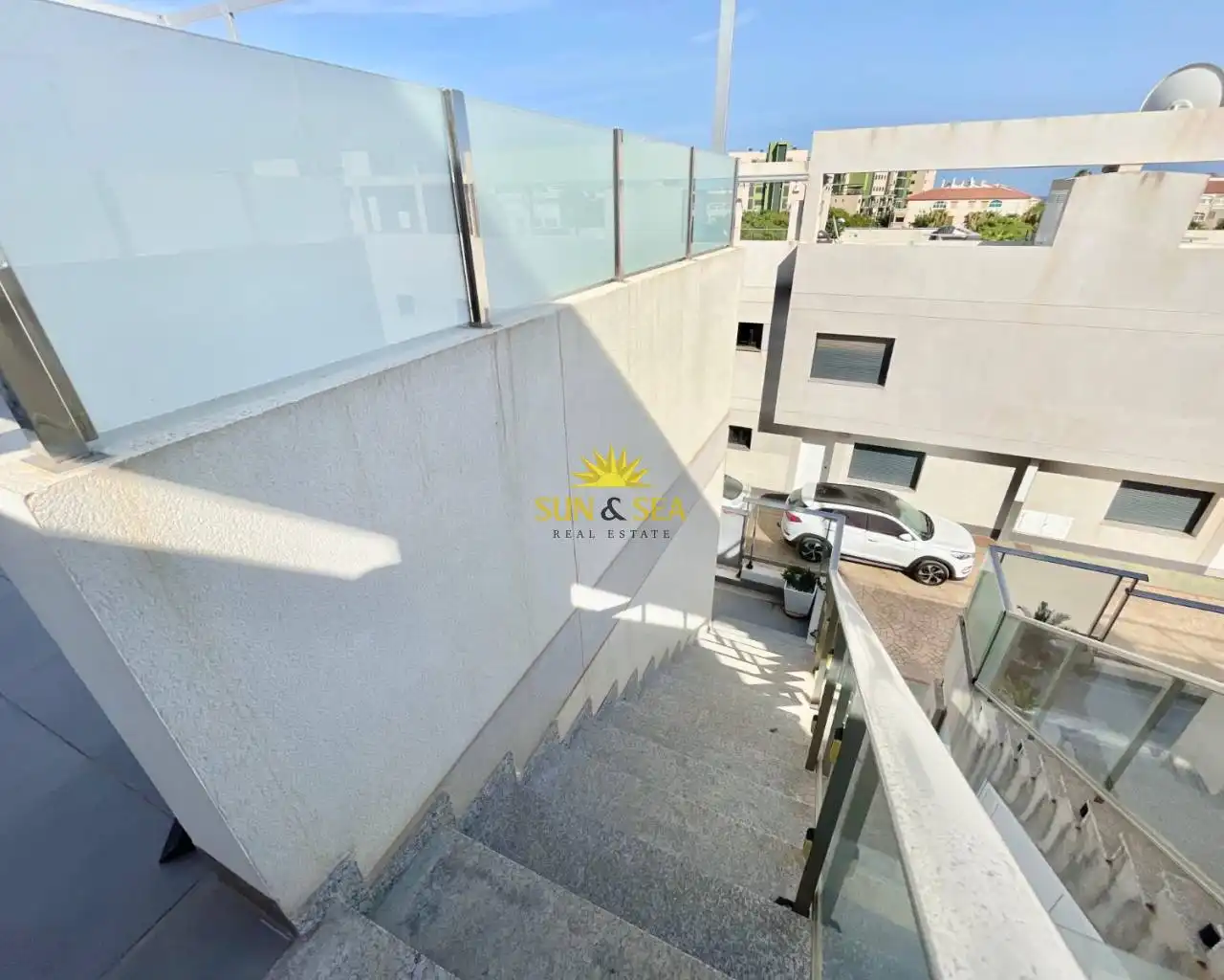 Vista exterior de Piso de alquiler en Pilar de la Horadada con Aire acondicionado, Calefacción y Terraza