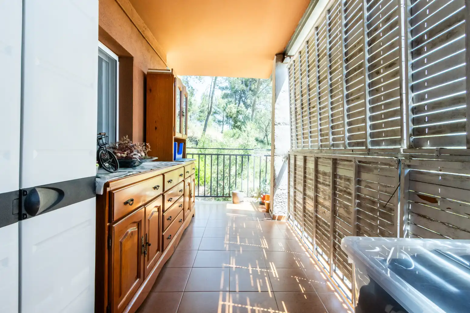 Terrassa de Casa o xalet en venda en Viladecavalls amb Jardí privat i Moblat
