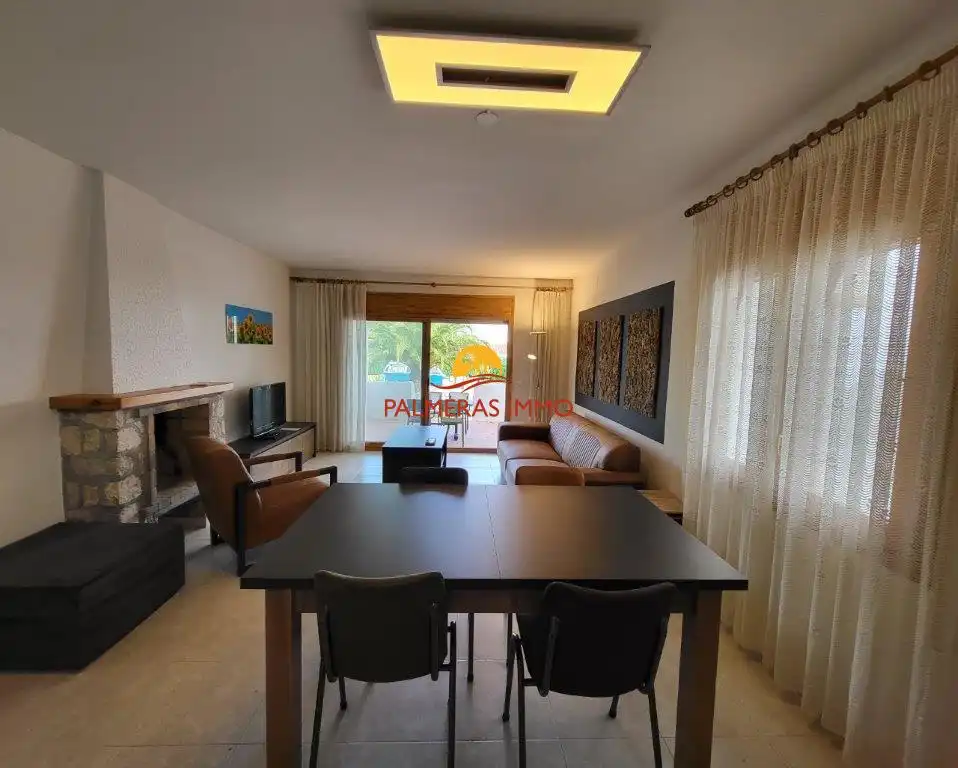 Wohnzimmer von Haus oder Chalet zum Verkauf in L'Ametlla de Mar  mit Klimaanlage, Terrasse und Schwimmbad