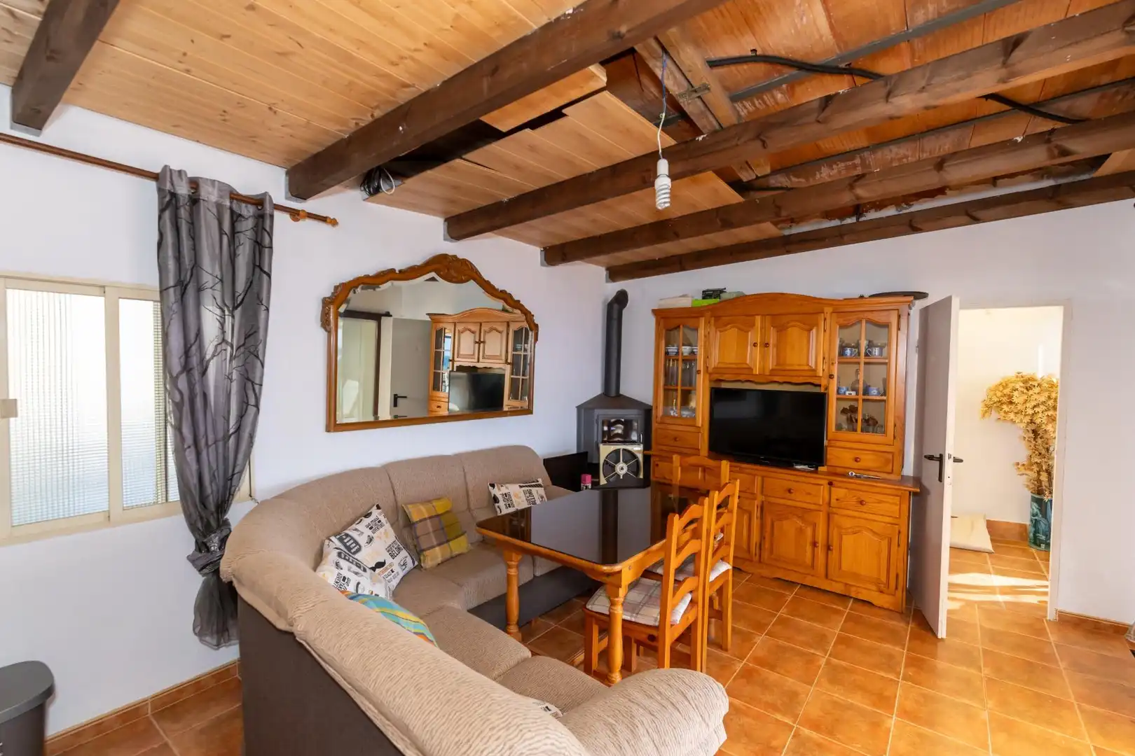 Wohnzimmer von Einfamilien-Reihenhaus zum Verkauf in Salobreña mit Klimaanlage, Heizung und Terrasse