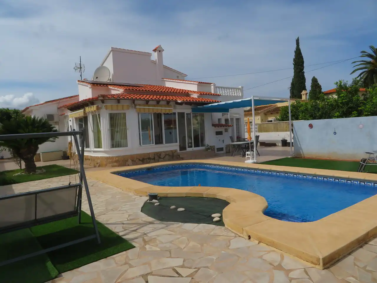 Villa con terrazza in vendita a Els Poblets, imagen 3