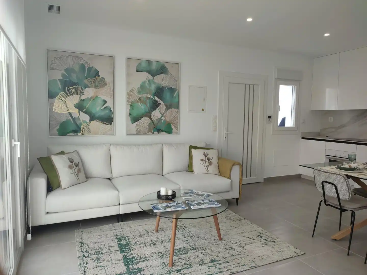Sala de estar de Casa o chalet en venta en Torre-Pacheco con Jardín privado, Terraza y Piscina