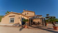 Vista exterior de Casa o xalet en venda en Elche / Elx amb Parquet, Traster i Piscina