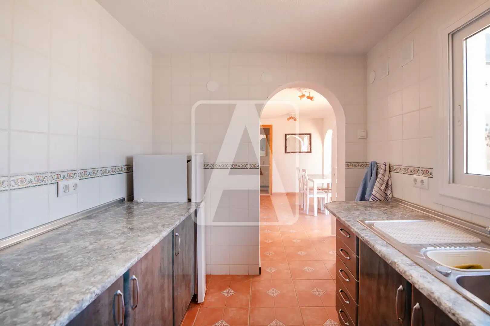 Cuina de Casa o xalet en venda en Benissa amb Aire condicionat, Jardí privat i Terrassa
