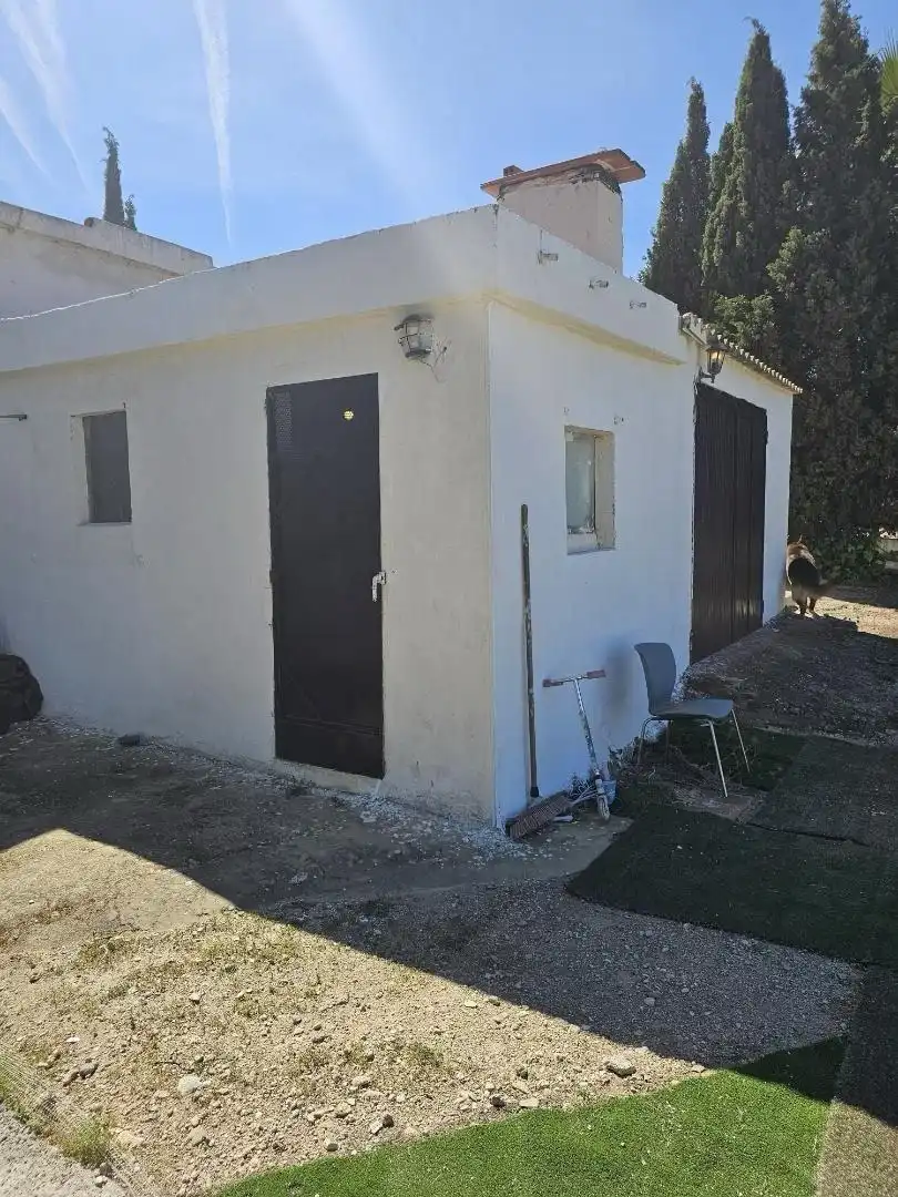Vista exterior de Casa o xalet en venda en Montroi / Montroy amb Aire condicionat, Calefacció i Jardí privat
