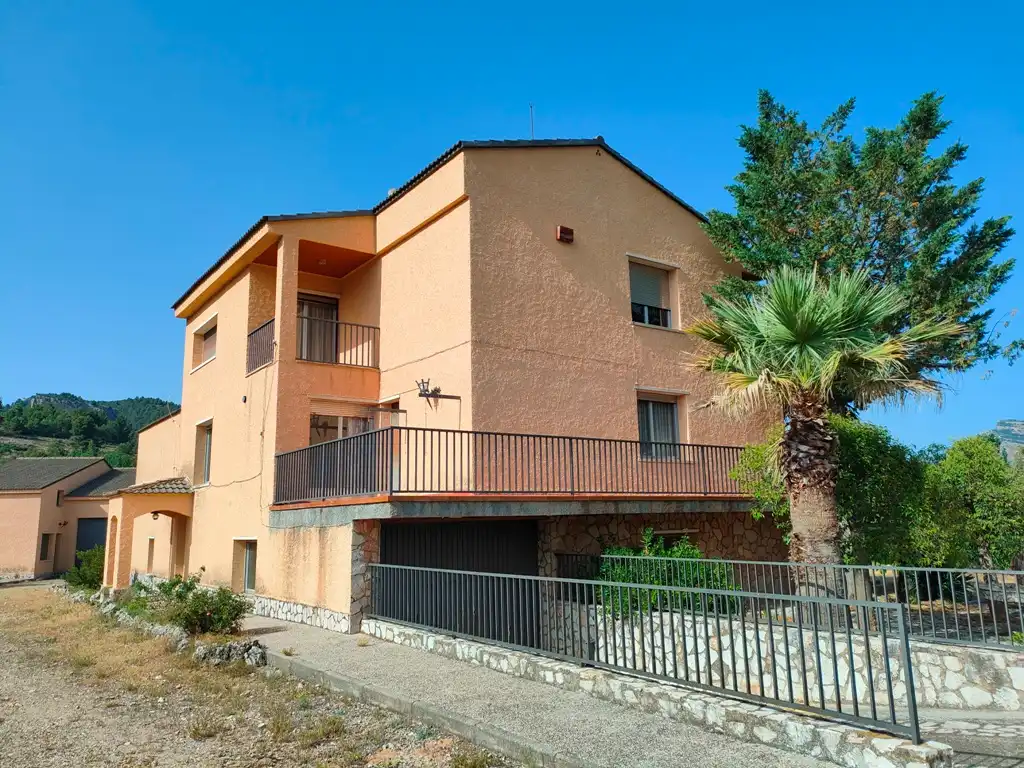 Exterior view of Houses for sale in Beceite  with Private garden, Terrace and Swimming Pool