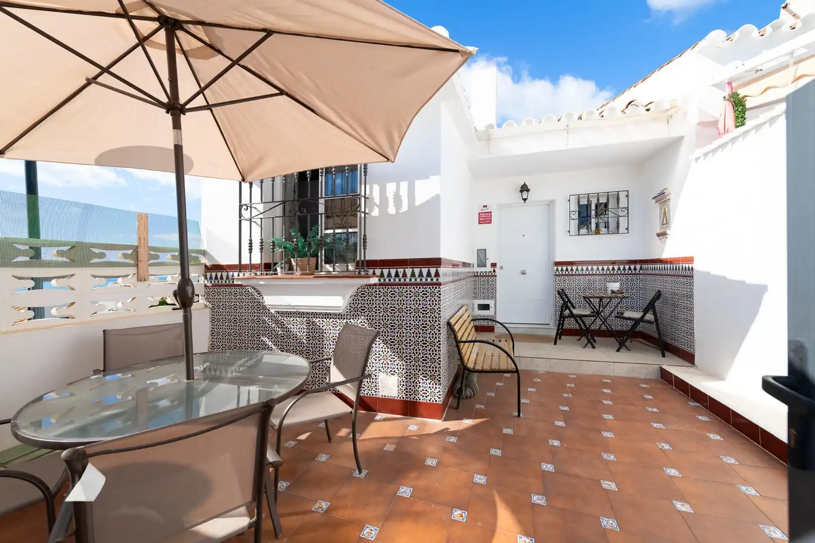 Terraza de Casa adosada en venta en Rincón de la Victoria con Terraza y Piscina comunitaria