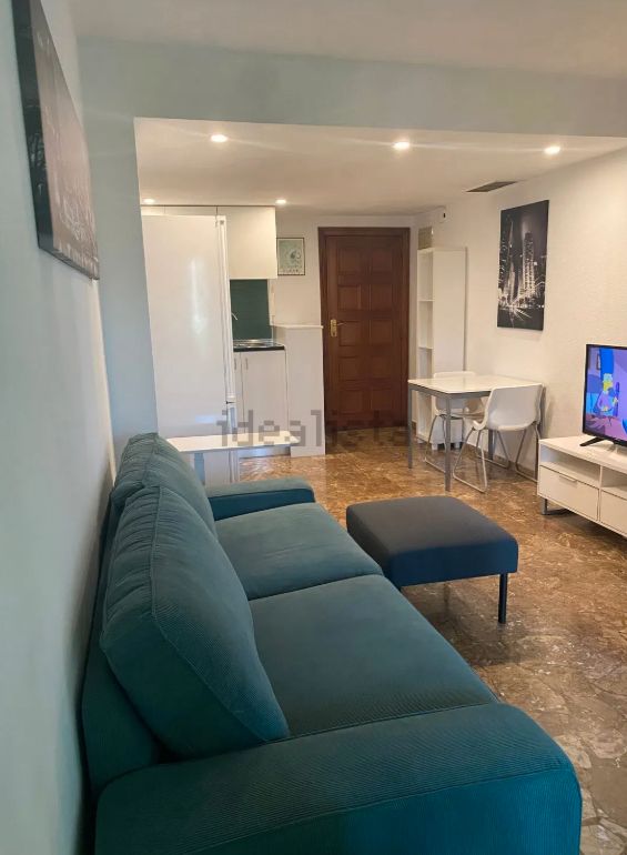 Sala d'estar de Pis de lloguer en  Valencia Capital amb Aire condicionat, Calefacció i Parquet
