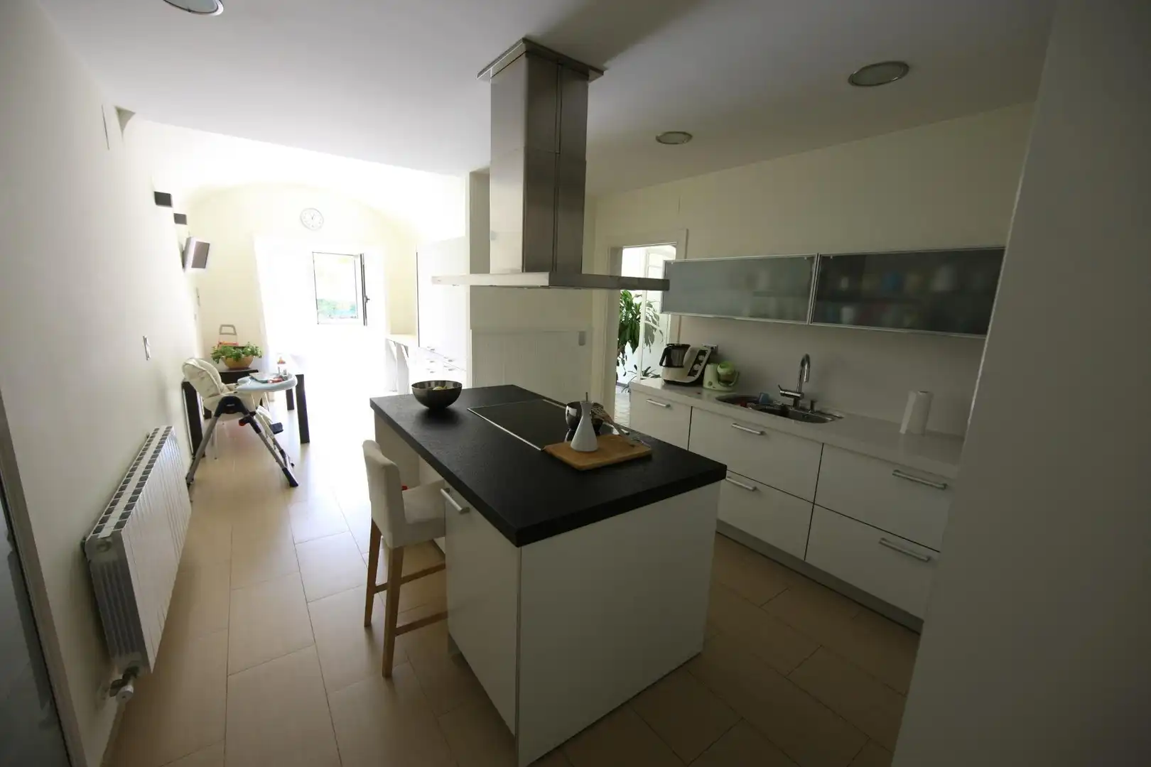 Cocina de Casa adosada en venta en Breda con Calefacción, Jardín privado y Terraza