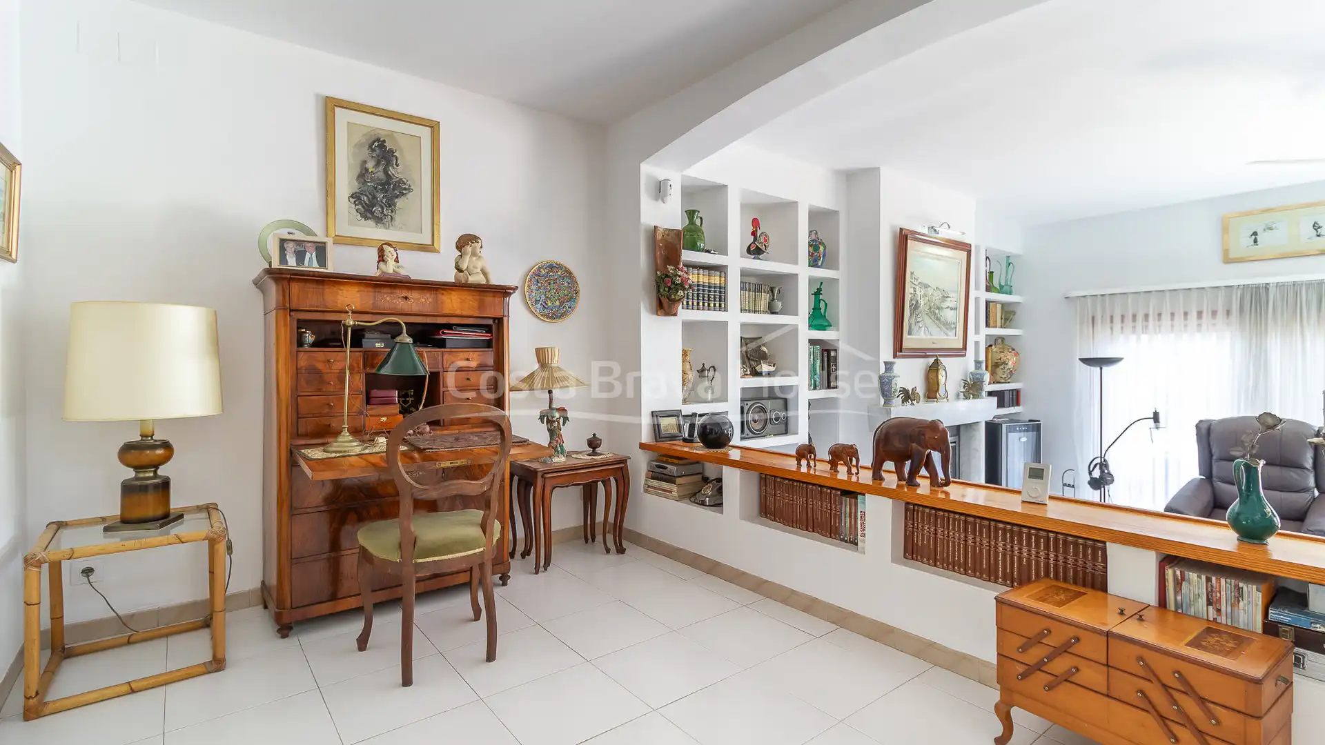 Sala d'estar de Casa o xalet en venda en Palafrugell amb Aire condicionat, Calefacció i Jardí privat
