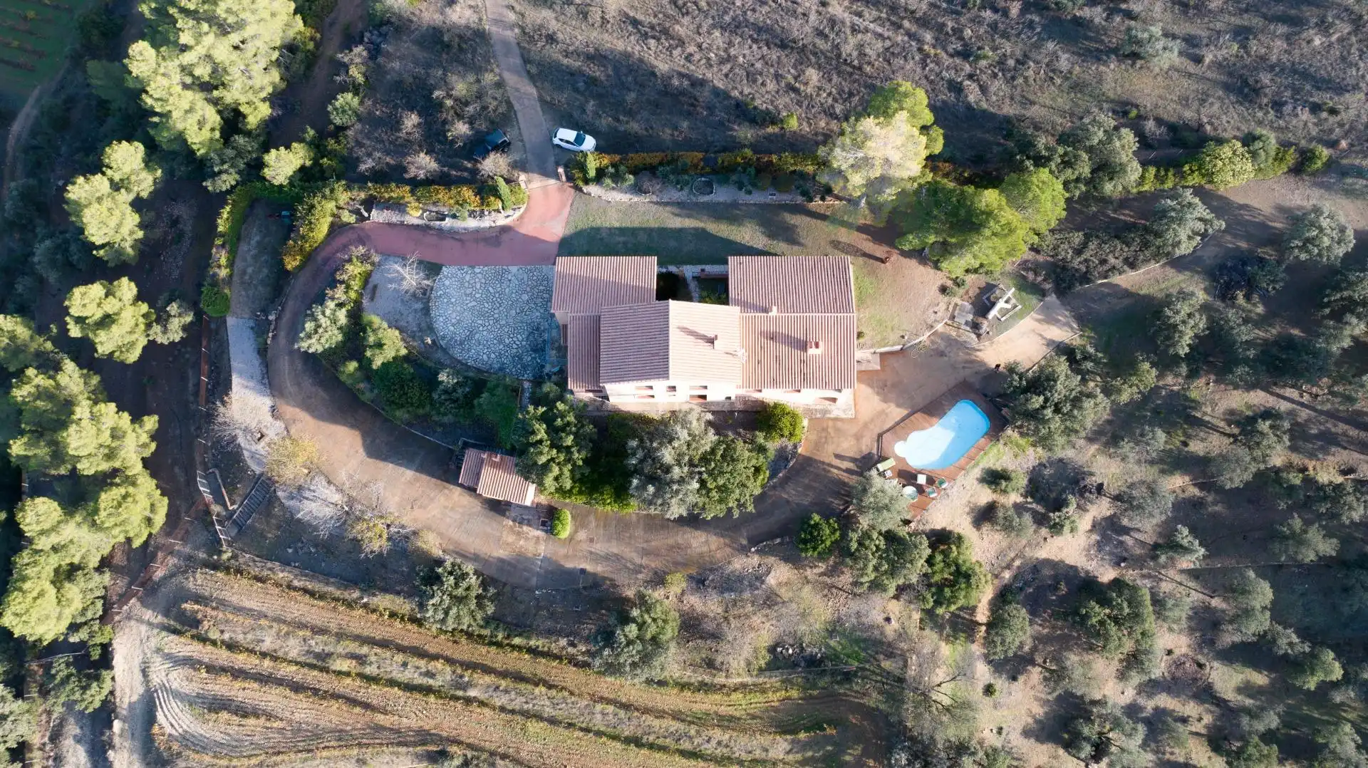Vista exterior de Finca rústica en venda en Falset amb Calefacció, Jardí privat i Terrassa