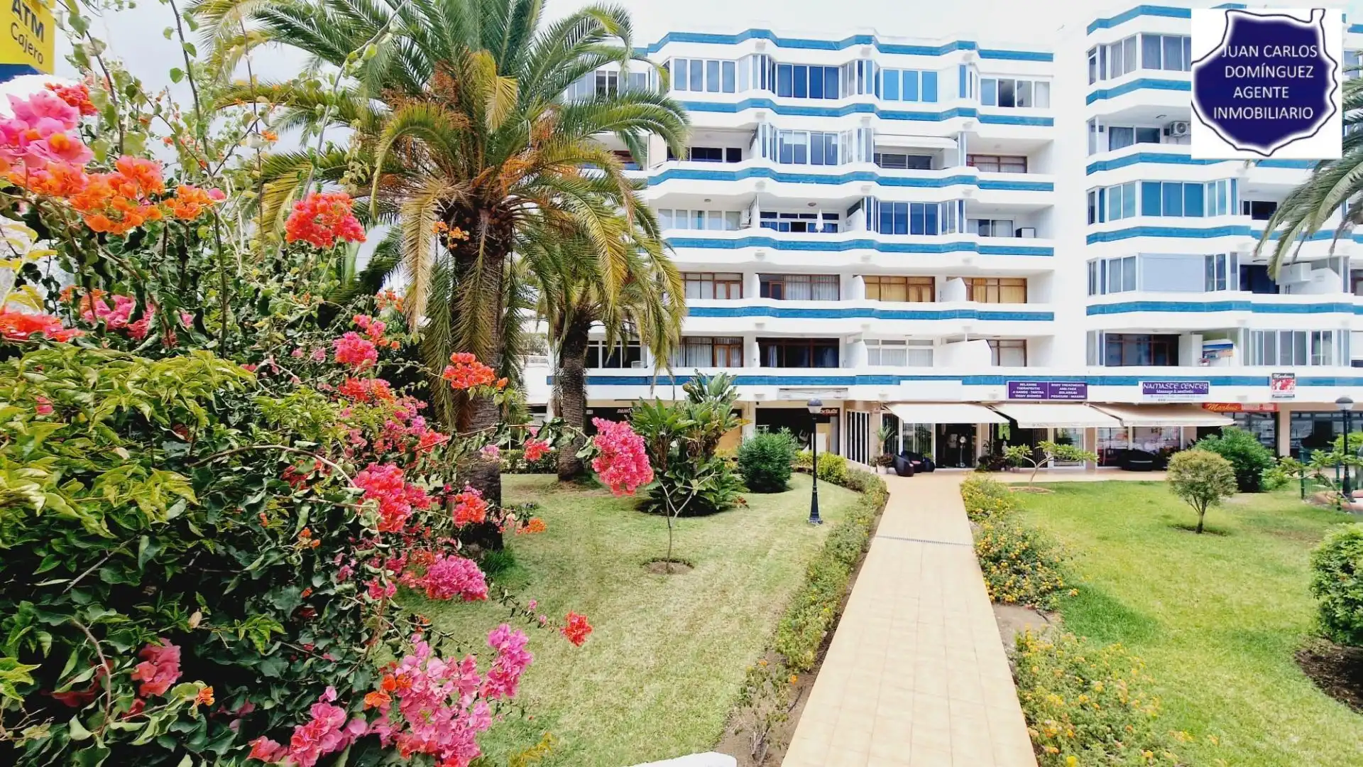 Vista exterior de Apartament de lloguer en San Bartolomé de Tirajana amb Aire condicionat, Terrassa i Moblat