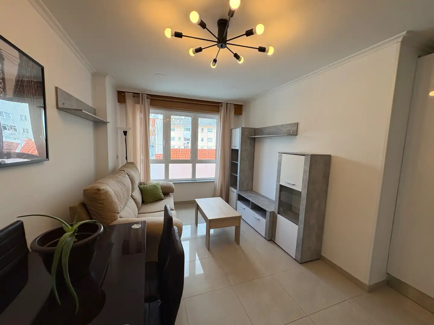 Wohnzimmer von Wohnung zur Miete in Ferrol mit Heizung, Abstellraum und Möbliert