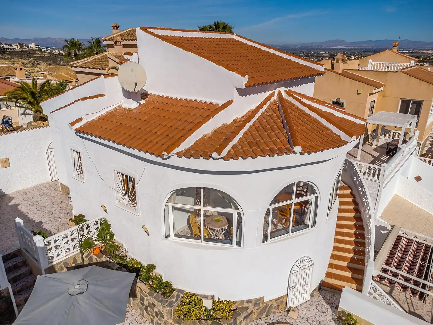 Exterior view of Houses for sale in Rojales  with Air Conditioner, Heating and Private garden
