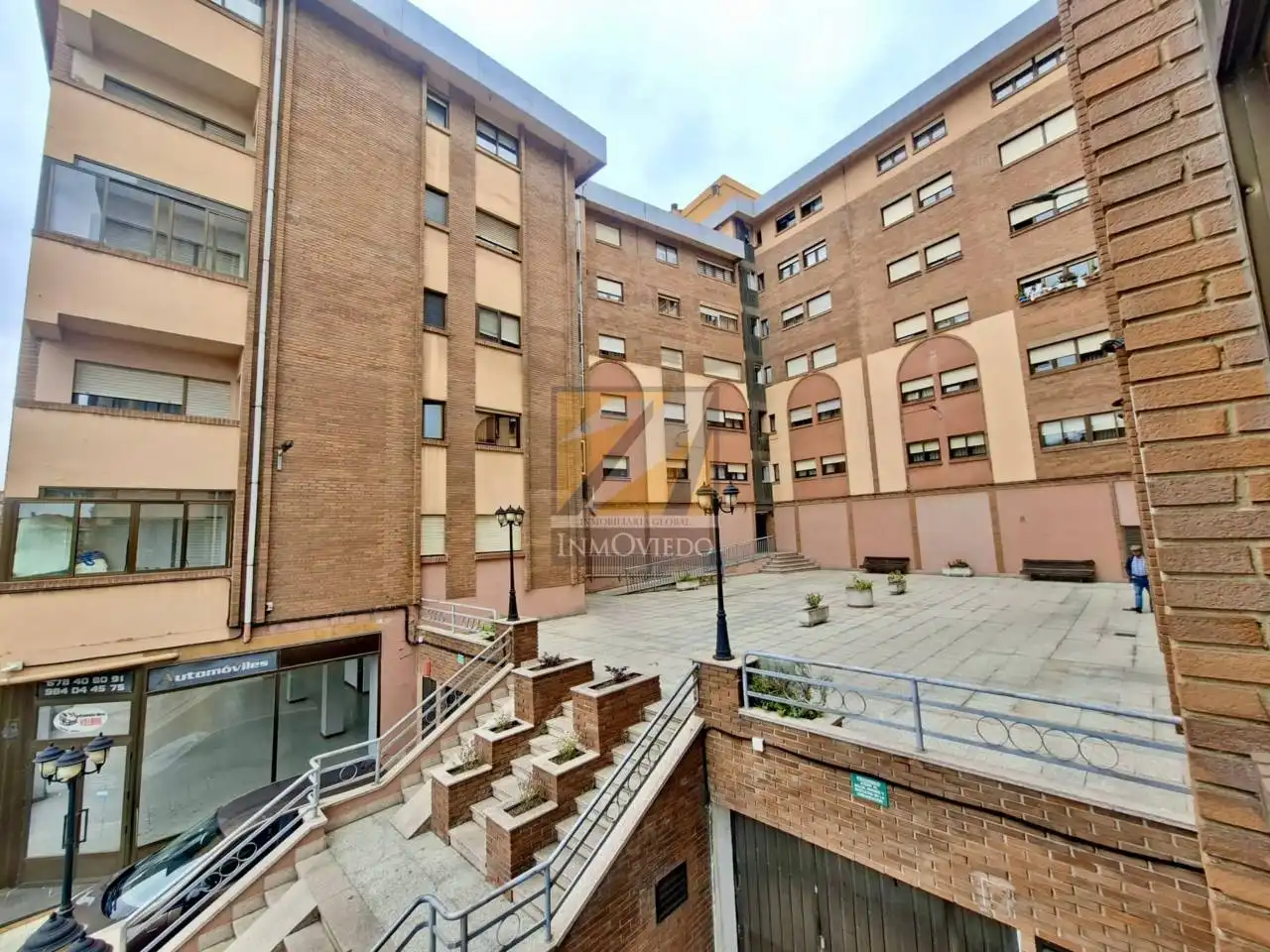 Exterior view of Flat for sale in Oviedo   with Heating, Terrace and Storage room