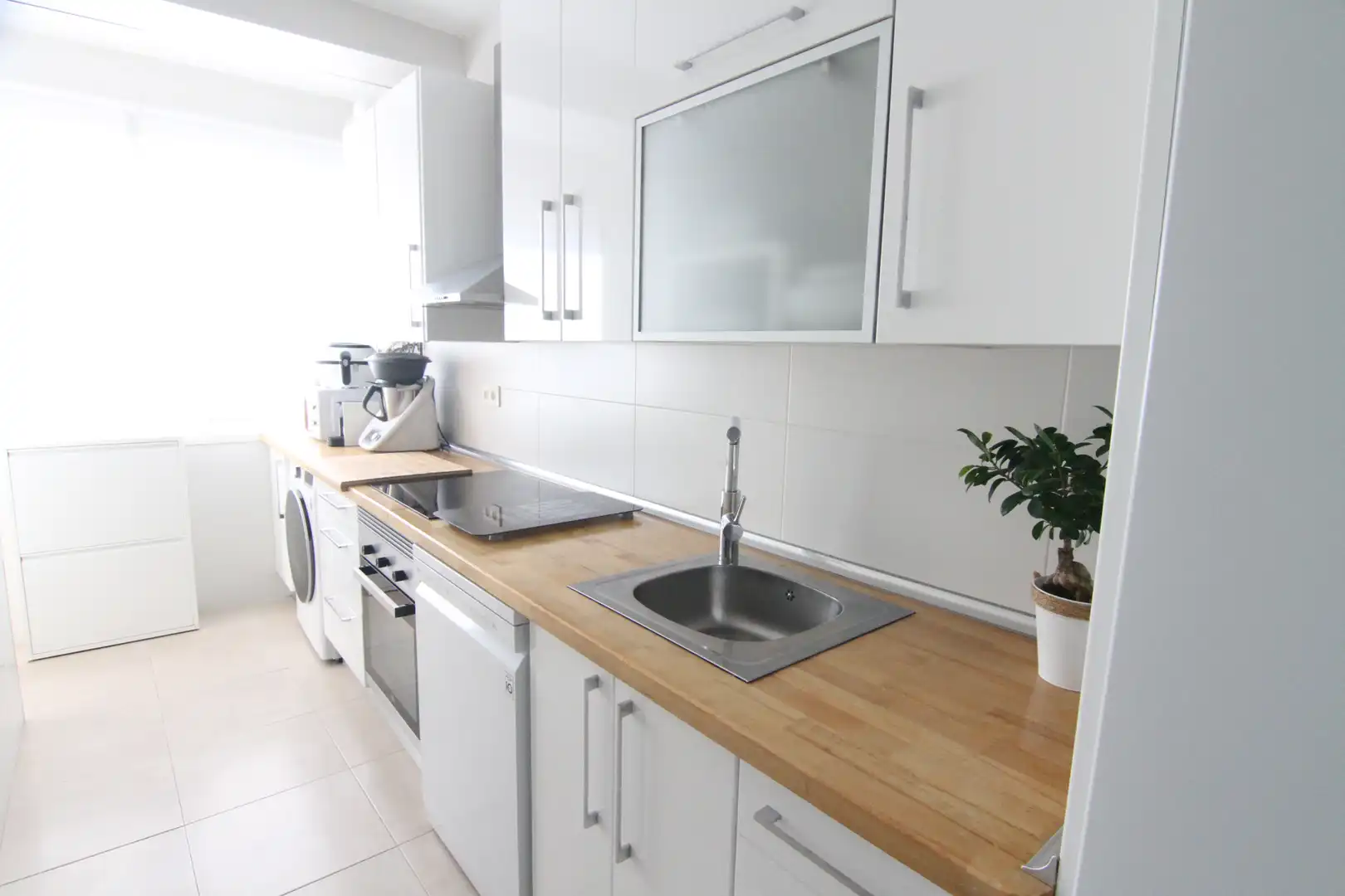 Küche von Wohnung zum Verkauf in Collbató mit Klimaanlage, Heizung und Balkon