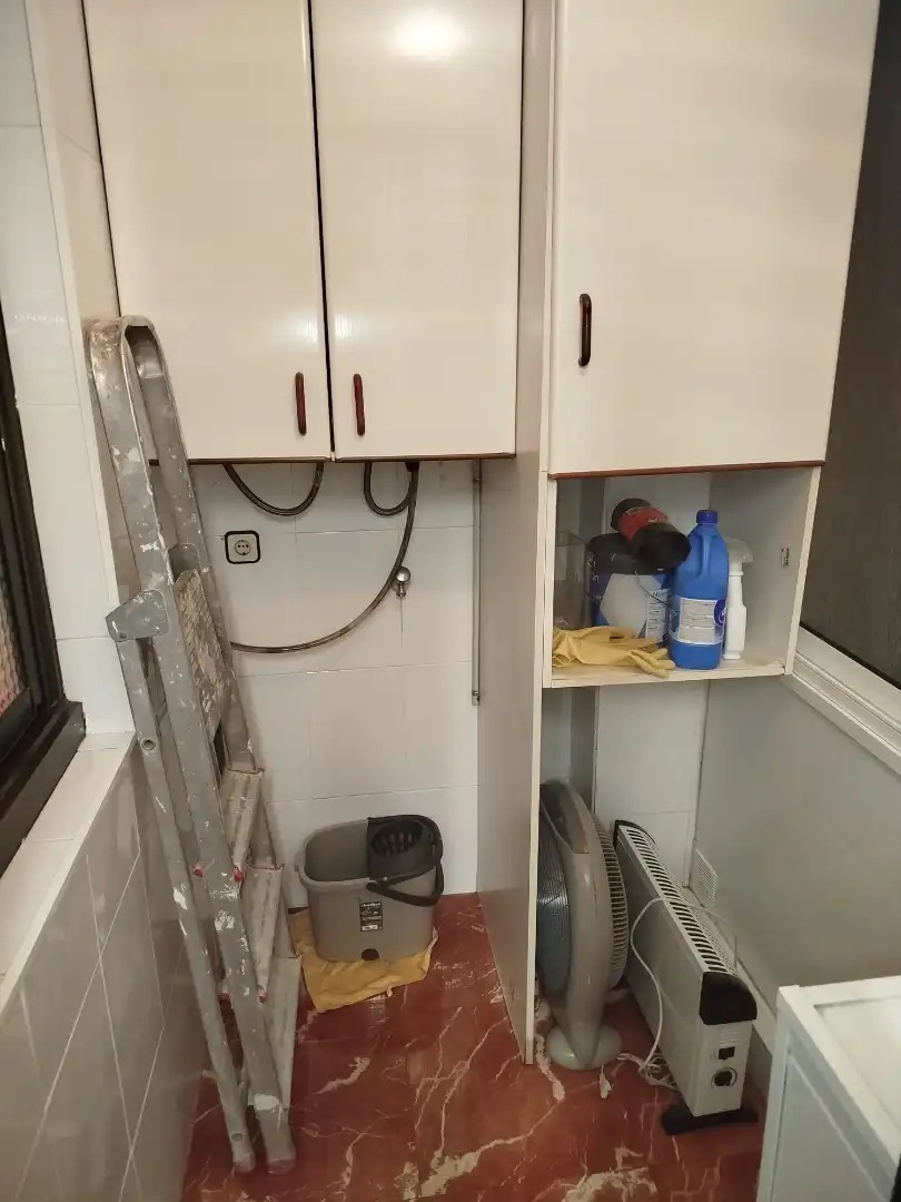 Cocina de Piso en venta en Badalona con Aire acondicionado, Amueblado y Horno