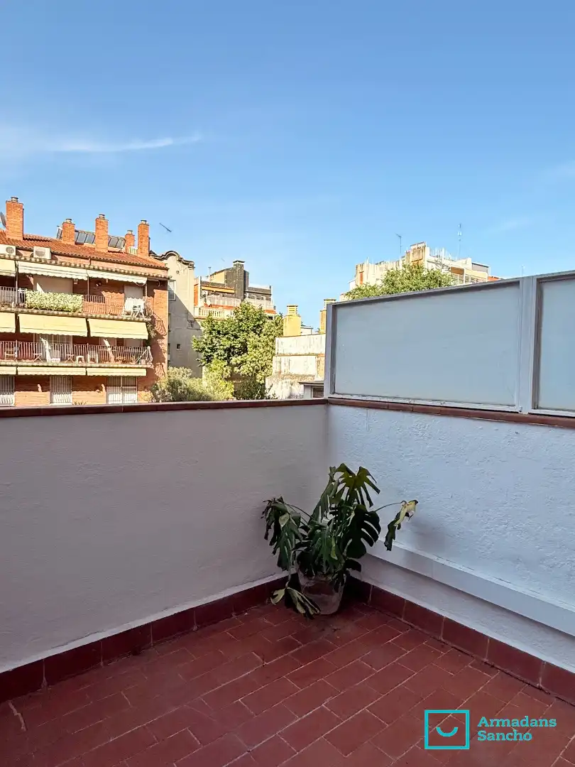 Terrassa de Dúplex de lloguer en Barcelona amb Aire condicionat, Parquet i Terrassa