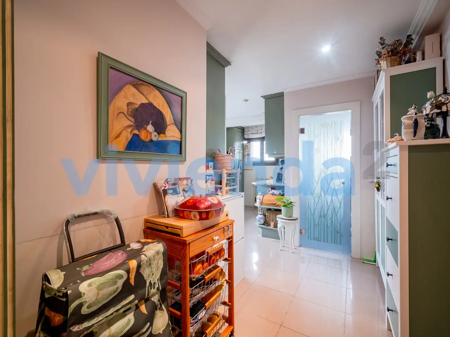 Kitchen of Flat for sale in Madrid  with Air Conditioner, Heating and Terrace
