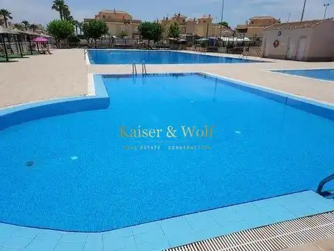 Piscina de Casa o xalet en venda en Santa Pola amb Aire condicionat, Terrassa i Moblat