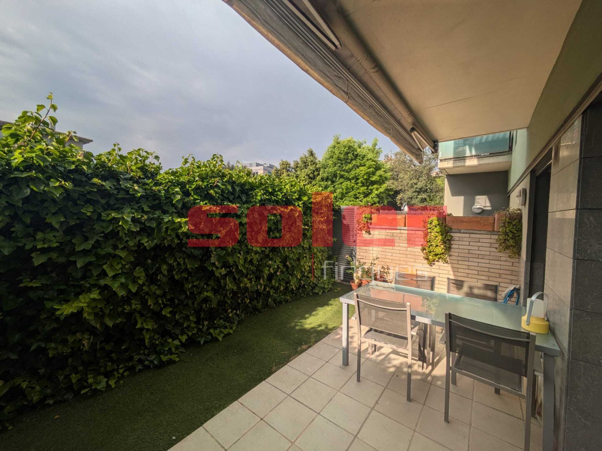 Garden of Flat for sale in Sant Cugat del Vallès  with Air Conditioner, Heating and Storage room
