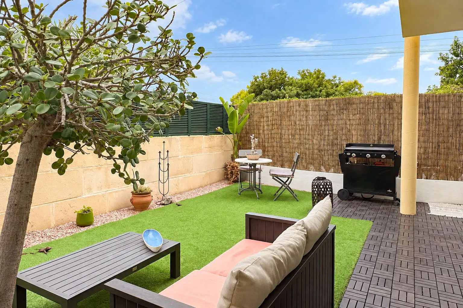 Terraza de Casa adosada en venta en Font de Sa Cala