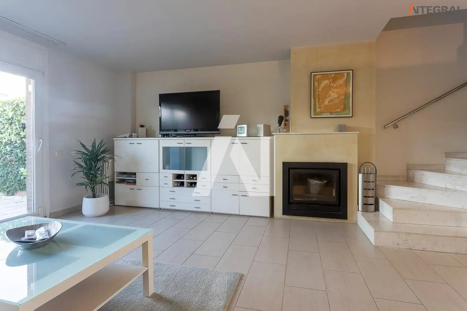 Sala d'estar de Casa adosada en venda en Premià de Mar