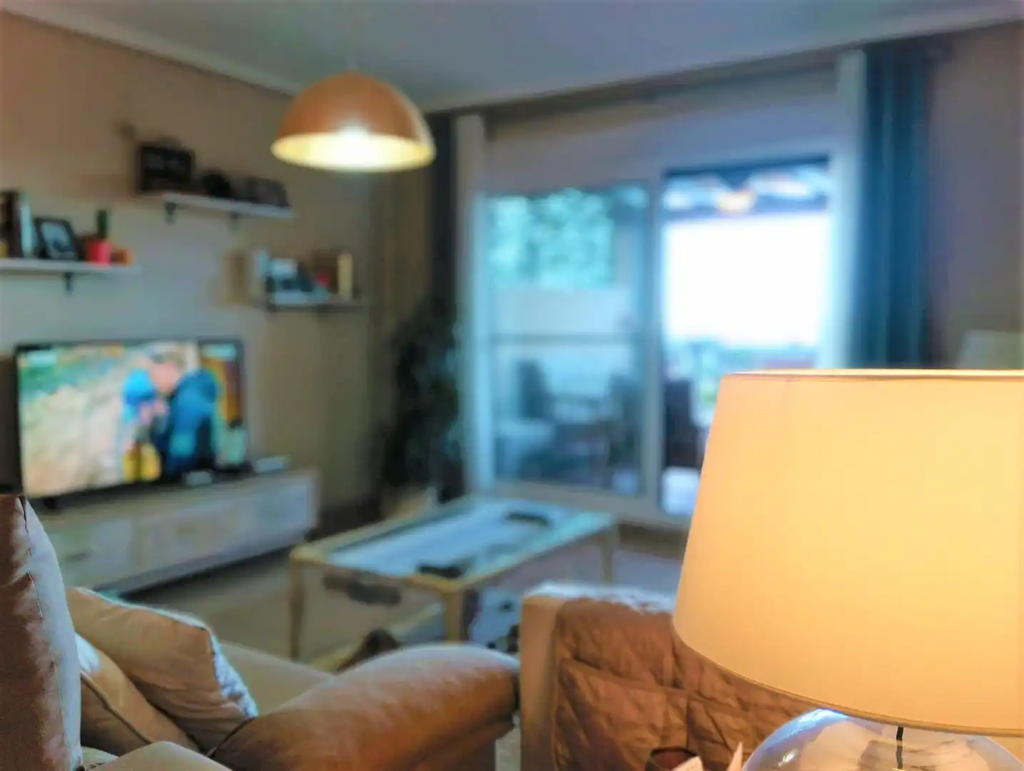 Sala de estar de Apartamento en venta en Águilas con Aire acondicionado, Calefacción y Jardín privado