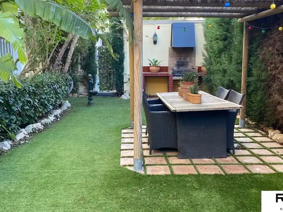 Terrasse von Wohnung zur Miete in Jávea / Xàbia mit Klimaanlage, Privatgarten und Schwimmbad