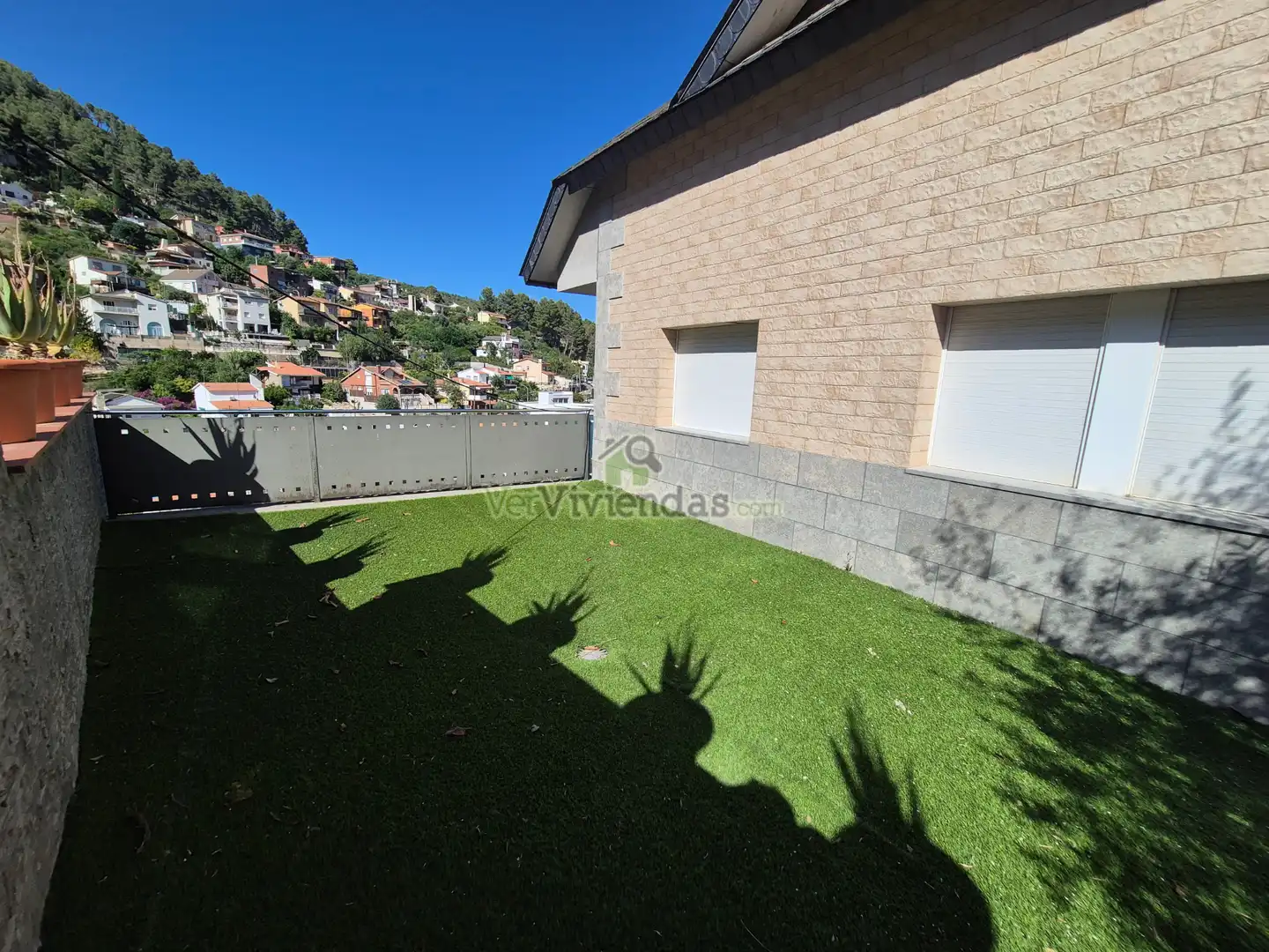 Terraza de Casa o chalet en venta en Vallirana con Aire acondicionado, Calefacción y Jardín privado