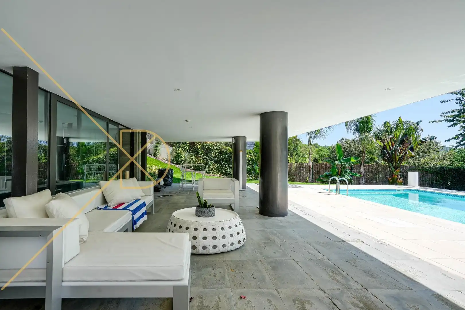 Terraza de Casa o chalet en venta en Alella con Calefacción, Jardín privado y Terraza