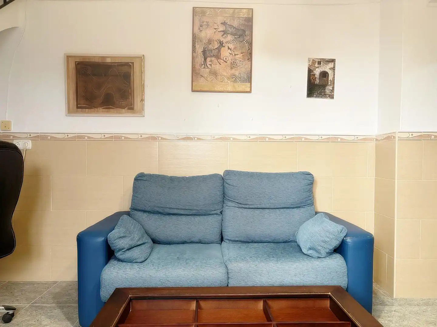 Sala de estar de Finca rústica en venta en Yunquera con Terraza y Amueblado