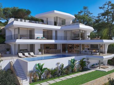 Chalet con balcón en venta en Altea la Vella
