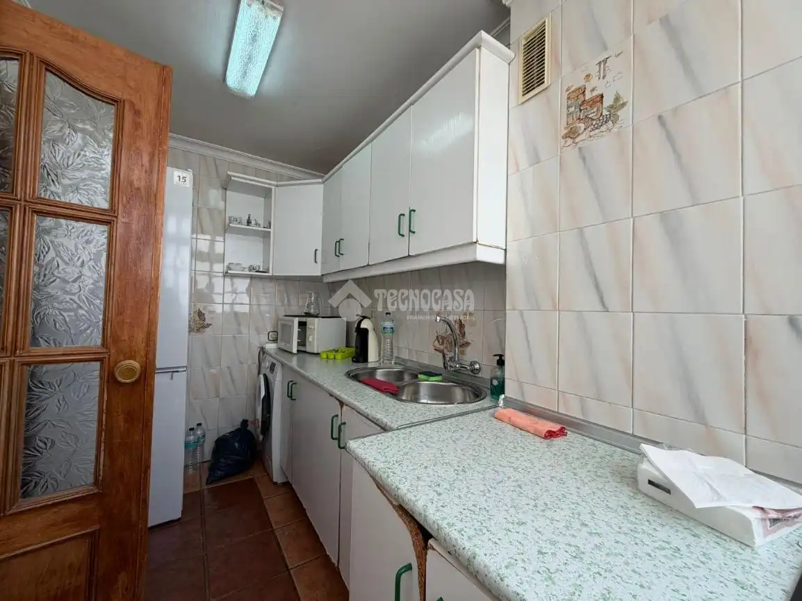 Küche von Wohnung zum Verkauf in Málaga mit Heizung, Terrasse und Möbliert