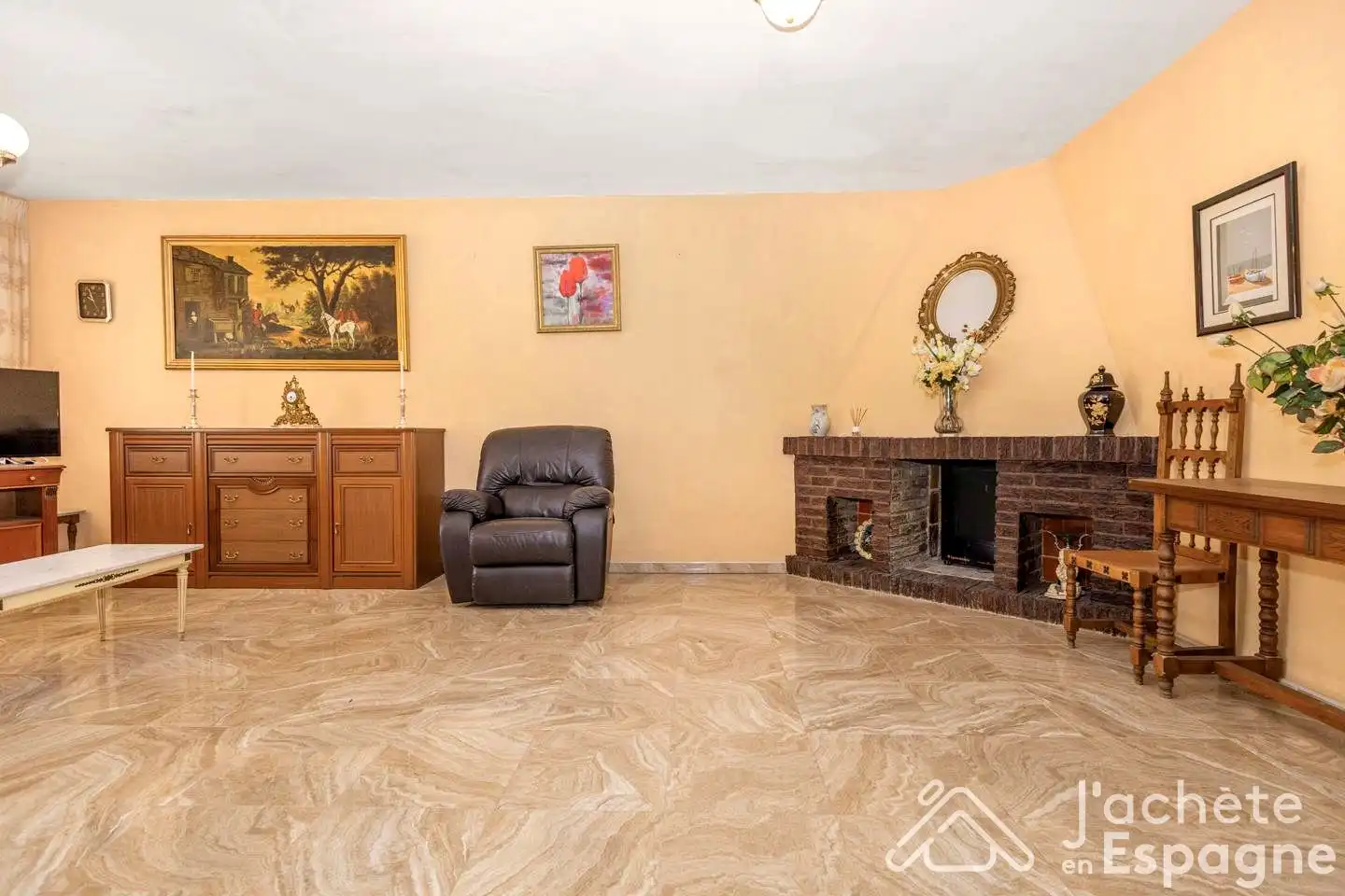 Sala de estar de Casa o chalet en venta en Mutxamel con Jardín privado y Terraza