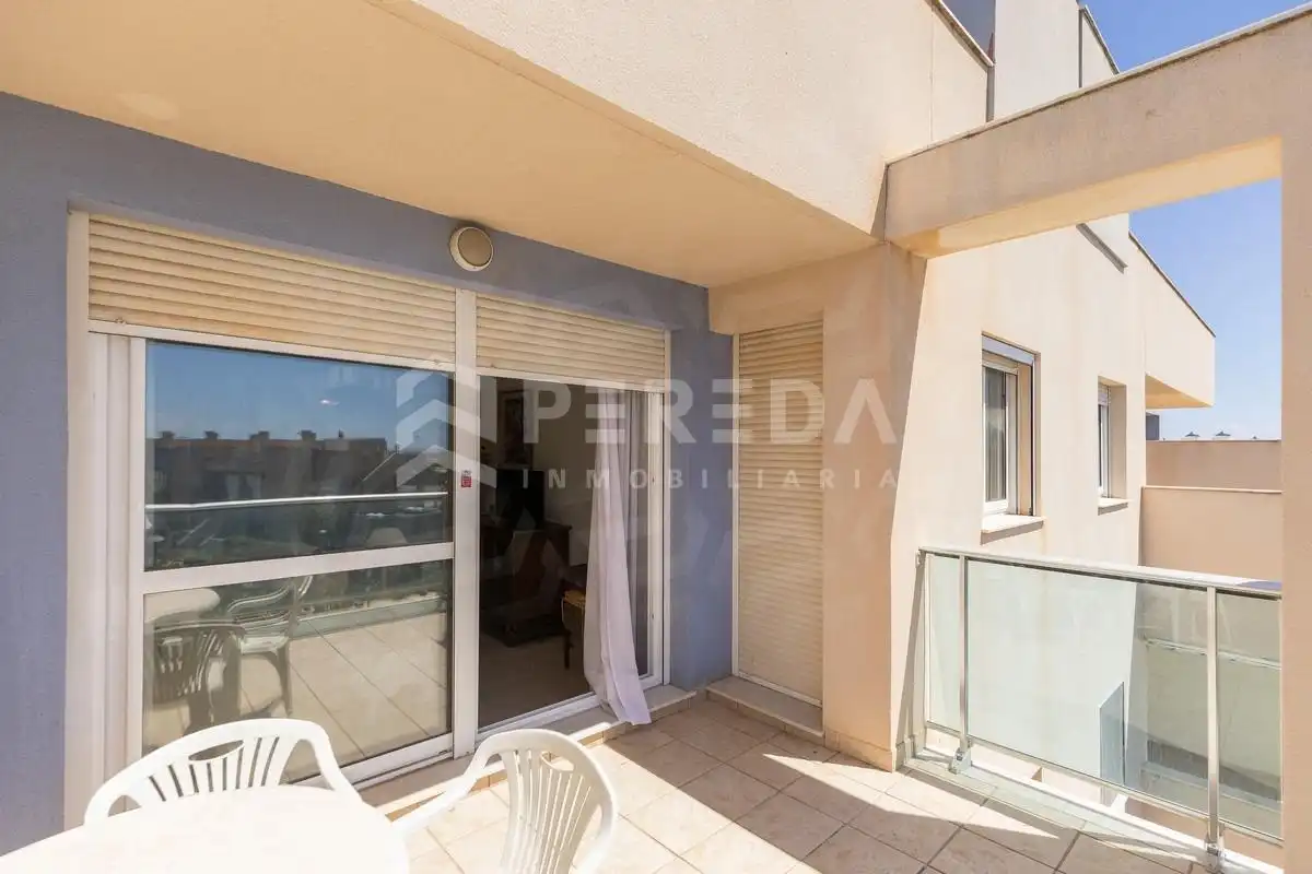 Terrace of Flat for sale in Roquetas de Mar  with Air Conditioner, Terrace and Furnished