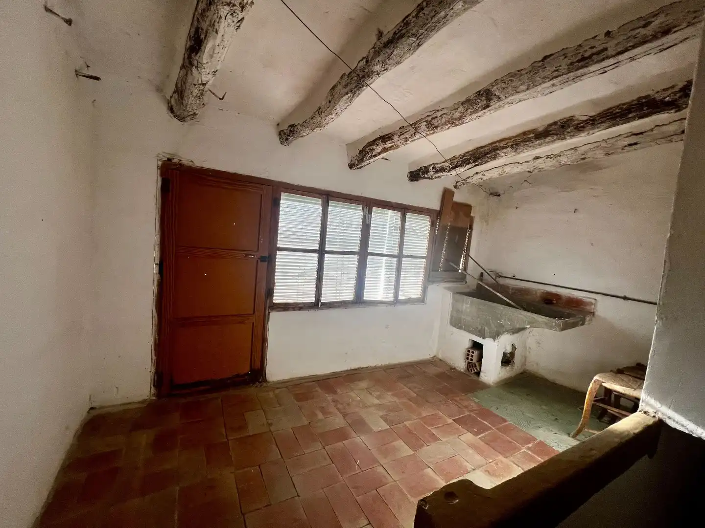 Cocina de Finca rústica en venta en Biar con Calefacción, Terraza y Trastero